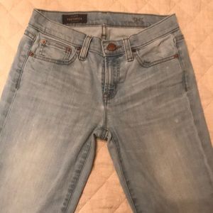 J Crew toothpick jeans